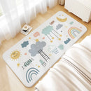 Ljojo Minimalist Bedroom Lamb Wool Floor Mat