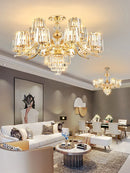 Ljojo Light Luxury Crystal Chandelier for Living, Dining, and Bedroom
