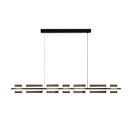 Ljojo Minimalist Copper Pendant Lights with Glass Geometric Design