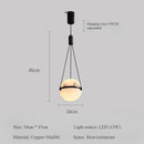 Nordic Luxury Marble Ball Pendant Lights | Minimalist LED Chandelier by Ljojo