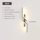 LED Wall Lamp Modern Long Bar Scone Minimalist Lighting Living Room Bedroom Decor Ljojo