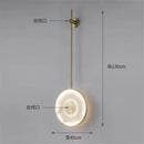 Modern Led Acrylic Wall Lamp Lights Bedroom Decor Ljojo