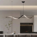 Ljojo 120cm Modern LED Chandelier for Living Dining Kitchen Ceiling Lighting
