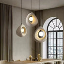 Water Drop Metal LED Hanging Lamp for Home Décor by Ljojo - Exquisite Japanese Design