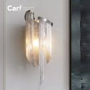 Modern Wall Lamp Bedroom Bedside Tassel High-end Light Luxury Study Lamp by Ljojo