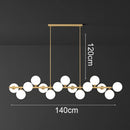 Dinning Room Bubble Glass LED Pendant Light | Nordic Bar Chandelier Art Home Decor | Ljojo