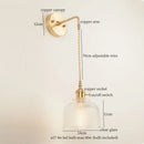 Ljojo Minimalist LED Wall Lamp with Pull Chain Switch