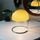 Ljojo LED Desk Lamp: Modern Mushroom Design, Fireless Aromatherapy, Glass Body