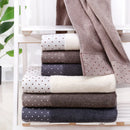 Ljojo Luxury Cotton Bath Towels - Ultra Soft & Absorbent Large Bathroom Towels