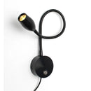 Ljojo LED Reading Light: Touch Dimmable Switch, 3 Color Modes, Flexible Gooseneck, 10 Brightness