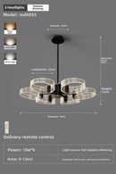 Ljojo Living Room Pendant Light Luxurious Nordic Chandelier Home Decor Lighting