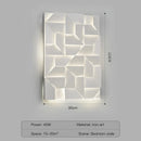 Ljojo Modern Art Design LED Wall Lamp | Creative Living Room Bedroom Sconce Decor