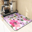 Floral Pattern Kitchen Coasters Set by Ljojo
