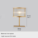 Crystal Bar Table Lamp Luxury Dimmable Desk Light for Home Office Hotel - Ljojo