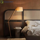 LED Floor Lamp Wabi-sabi Standing Wood Chandelier Light for Bedroom by Ljojo