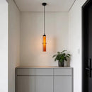 Modern Design Orange Black Glass LED Pendant Light Chandelier by Ljojo for Home Decor LED Lighting.