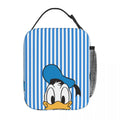Ljojo Mickey Mouse Lunch Bag: Insulated, Portable, Ideal for Boys, Kids, School, Picnic