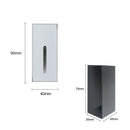 3W LED Stairs Light Wall Lamp Motion Sensor Night Light by Ljojo - Aluminum Foot Stairway Decor