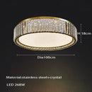Ljojo Light Luxury Ceiling Lamp for Living Room, Dining Room & Master Bedroom