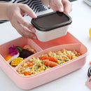 Ljojo Lunch Box Set with Spoon & Fork | High Capacity, Leakproof, Microwave Safe
