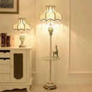 Ljojo Luxe LED Floor Lamp for Living Room, Bedroom, Study - Elegant and Warm Lighting