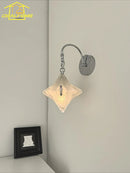 LED E27 Glass Lampshade Star Wall Lamp | French Medieval Style by Ljojo