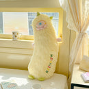 Ljojo Little Monster Long Pillow for Side Sleeping, Girl Sleeping Legs Pillow