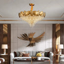 Ljojo Luxury Crystal Chandelier for Villa Hotel Project, Bedroom, Restaurant Lighting