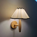E27 Wooden Wall Lamp Petal Design Nordic Style Ljojo Branded Balcony Light