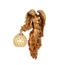 Ljojo Modern Angel Wall Light LED Gold Resin Sconce Lamp