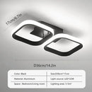 LED Ceiling Light Modern Round Square-shaped for Hallway Bedroom Living Room Luminaires by Ljojo