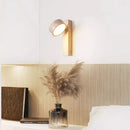 Led Wall Light With Natural Stone Indoor Sconce Rotatable Lamp for Bedroom by Ljojo