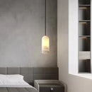 Cylindrical Natural Marble Wall Sconce for The Master Bedroom by Ljojo - Elegant Lighting Fixture for Dining Room & Kitchen