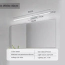 LED Wall Lamp Mirror Decor Lighting 60/80/100cm Long Strip Light Ljojo