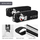 Ljojo Mickey Mouse Minnie Pencil Case: Big Capacity Stationery Bag Office Gifts