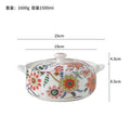 Ljojo Love Flower Binaural Bowl Soup Pot - Large Ceramic Personality Nest