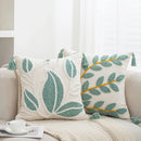 Bohemian Moroccan Velvet Embroidered Cushion Cover by Ljojo