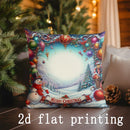 Christmas Print Pillow Covers by Ljojo - Perfect for Sofa, Bedroom, Car