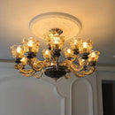 Ljojo Luxury Crystals Chandelier for Dining Living Room Bedroom Atmosphere