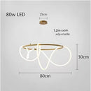 Nordic Led Long Hose Chandelier Table Dining Kitchen Lighting Ljojo