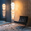 Nordic Minimalist Natural Silk LED Floor Lamp for Living Room & Dining Room by Ljojo