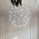 French Dining Room Crystal Led Pendant Lights - Modern Luxury Bar Hanging Lamps by Ljojo