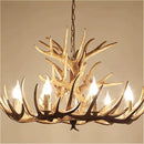 Antler LED Ceiling Pendant Lamps: Creative Rustic Home Decor Chandelier by Ljojo.