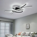 Modern Black LED Ceiling Light Fixture for Home Decoration by Ljojo