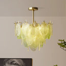 Modern Luxury Glass Living Room Pendant Lights | French Retro Chandelier by Ljojo