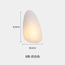 Ljojo Bubble Glass Wall Lamps for Hallway, Modern Irregular Sconces Light, Aisel Background Decoration