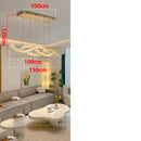 Ljojo Luxury Crystal Pendant Chandelier, Modern Dining Room Living Room Ceiling Light