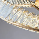 Ljojo Luxury Crystal Ceiling Lights for Home Decor - Modern LED Chandeliers