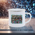 Easter Rabbit Car Enamel Mug Set by Ljojo