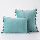 Black Tassel Pillowcases by Ljojo - Velvet Holiday Home Decoration Gift